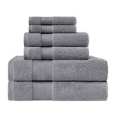 Superior Premium Turkish Cotton Assorted 6-Piece Towel Set